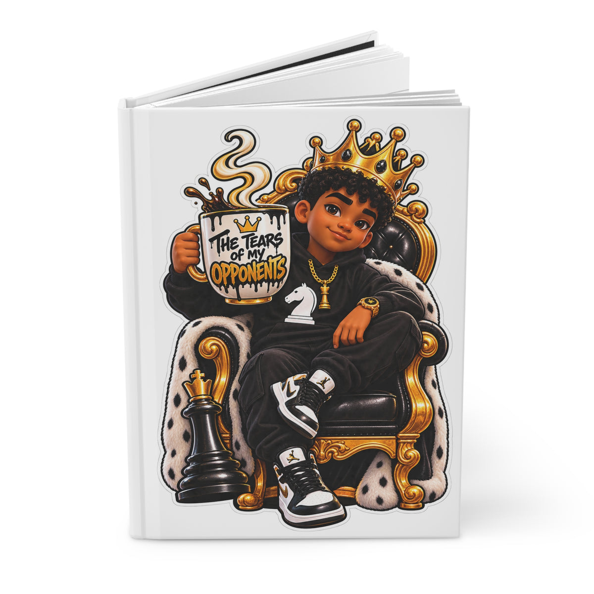 Chess Strategy Hardcover Journal