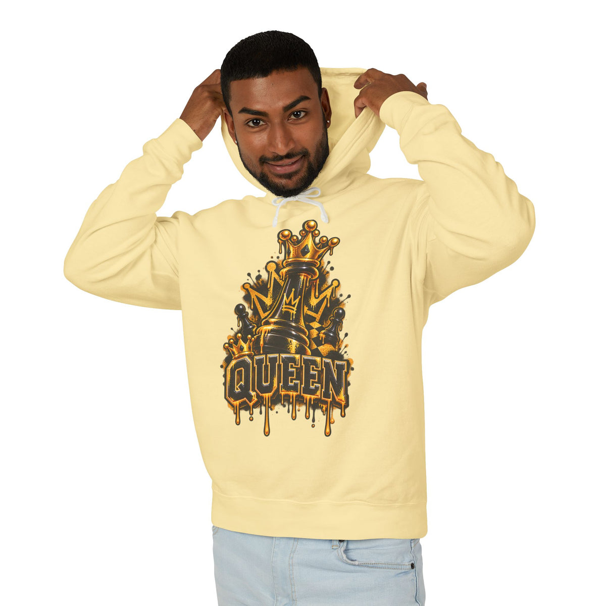 Queen Crown Graphic Hoodie