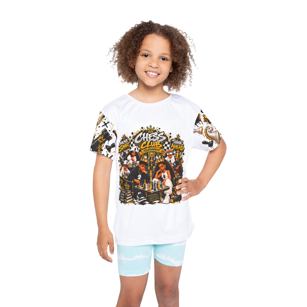 Kids Chess Club Sports Jersey