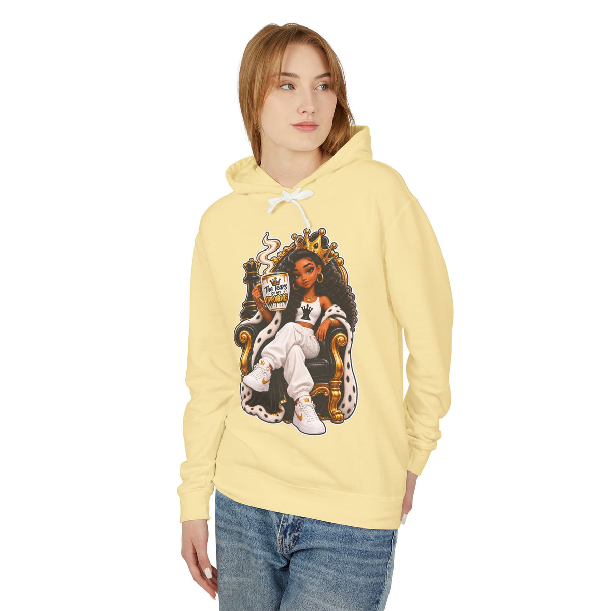 Queen Chess Piece Hoodie