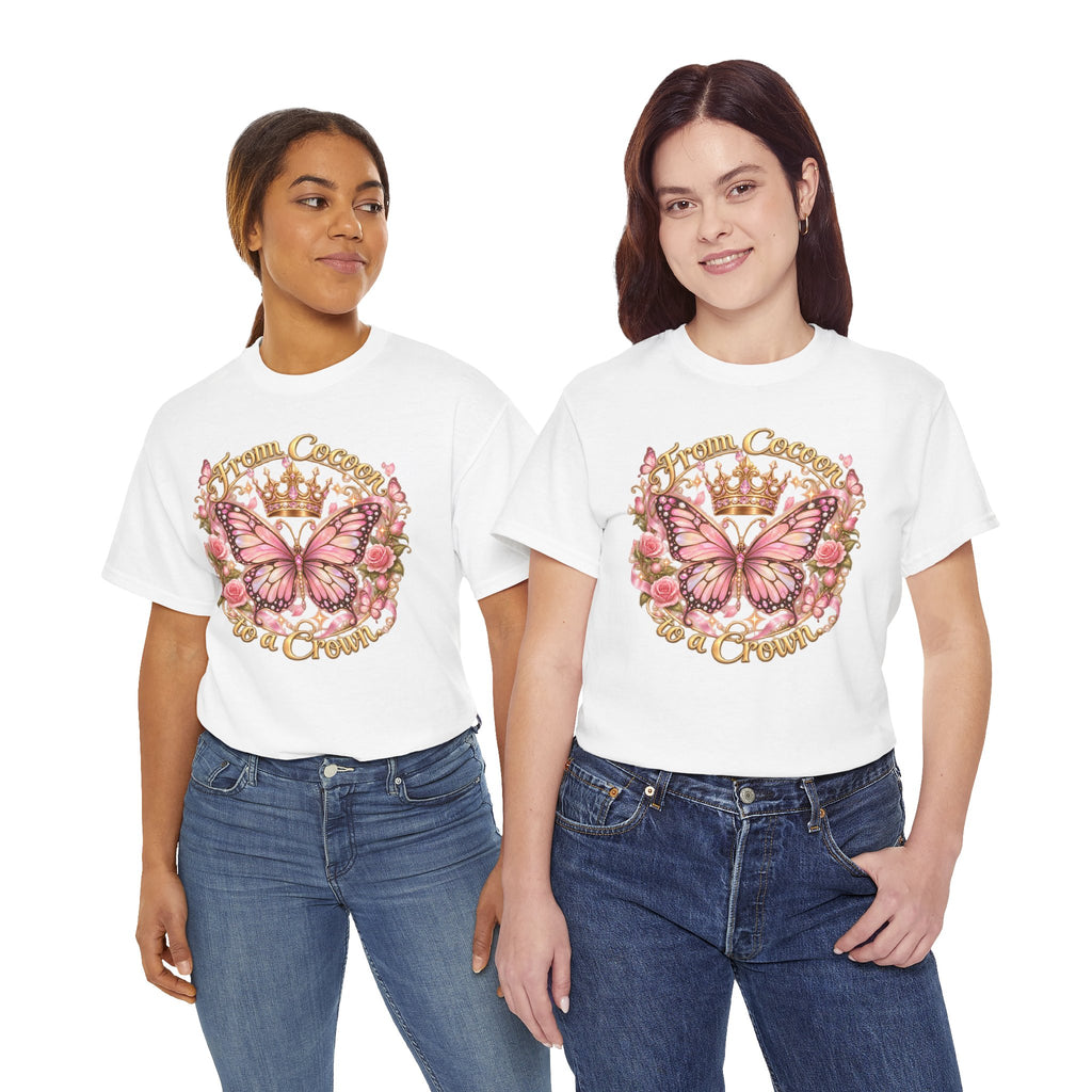 Butterfly “Dream Big, Wear a Crown” T-Shirt