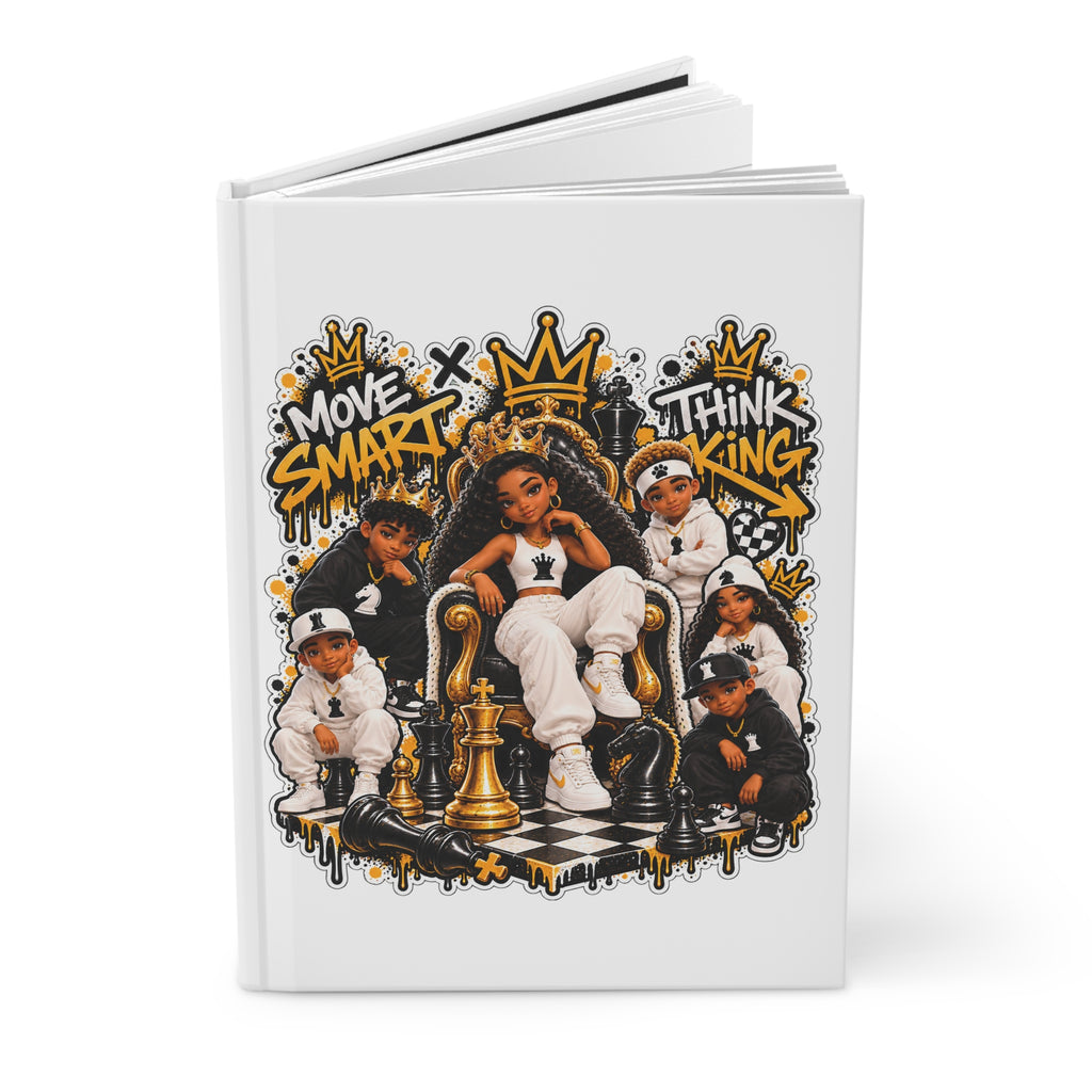 Chess Strategy Lined Hardcover Journal