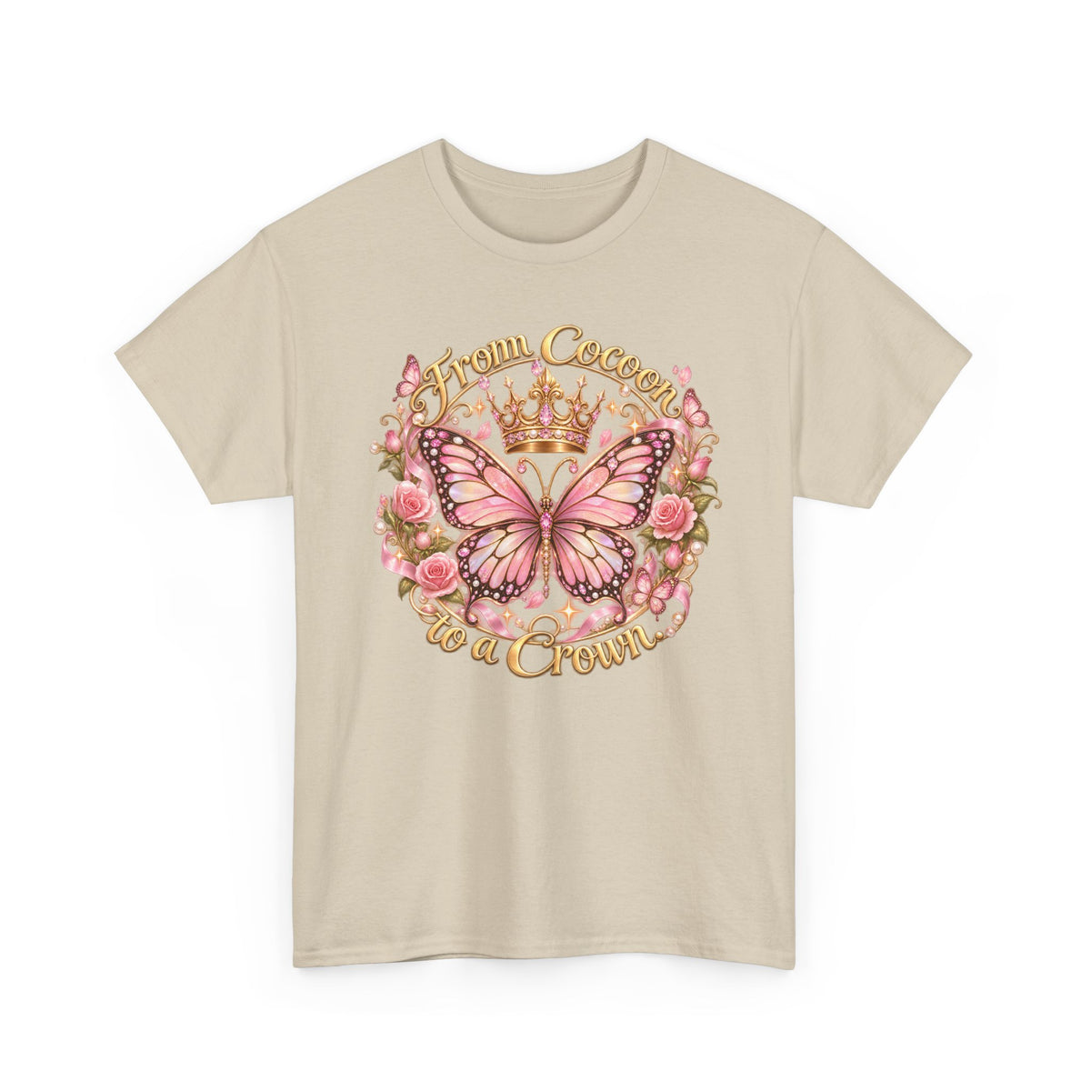 Butterfly “Dream Big, Wear a Crown” T-Shirt