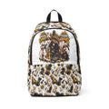 Chess King & Queen Fabric Backpack