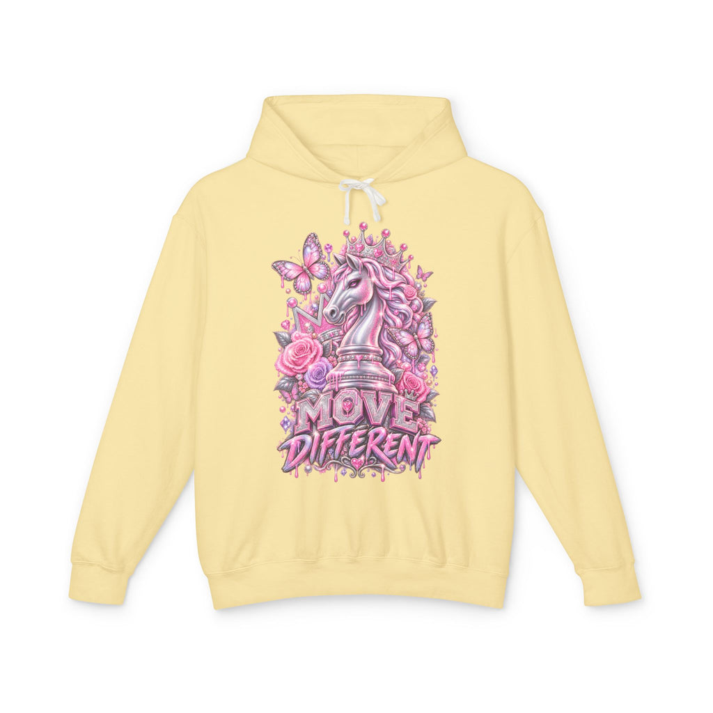 Move Different Unicorn Floral Hoodie