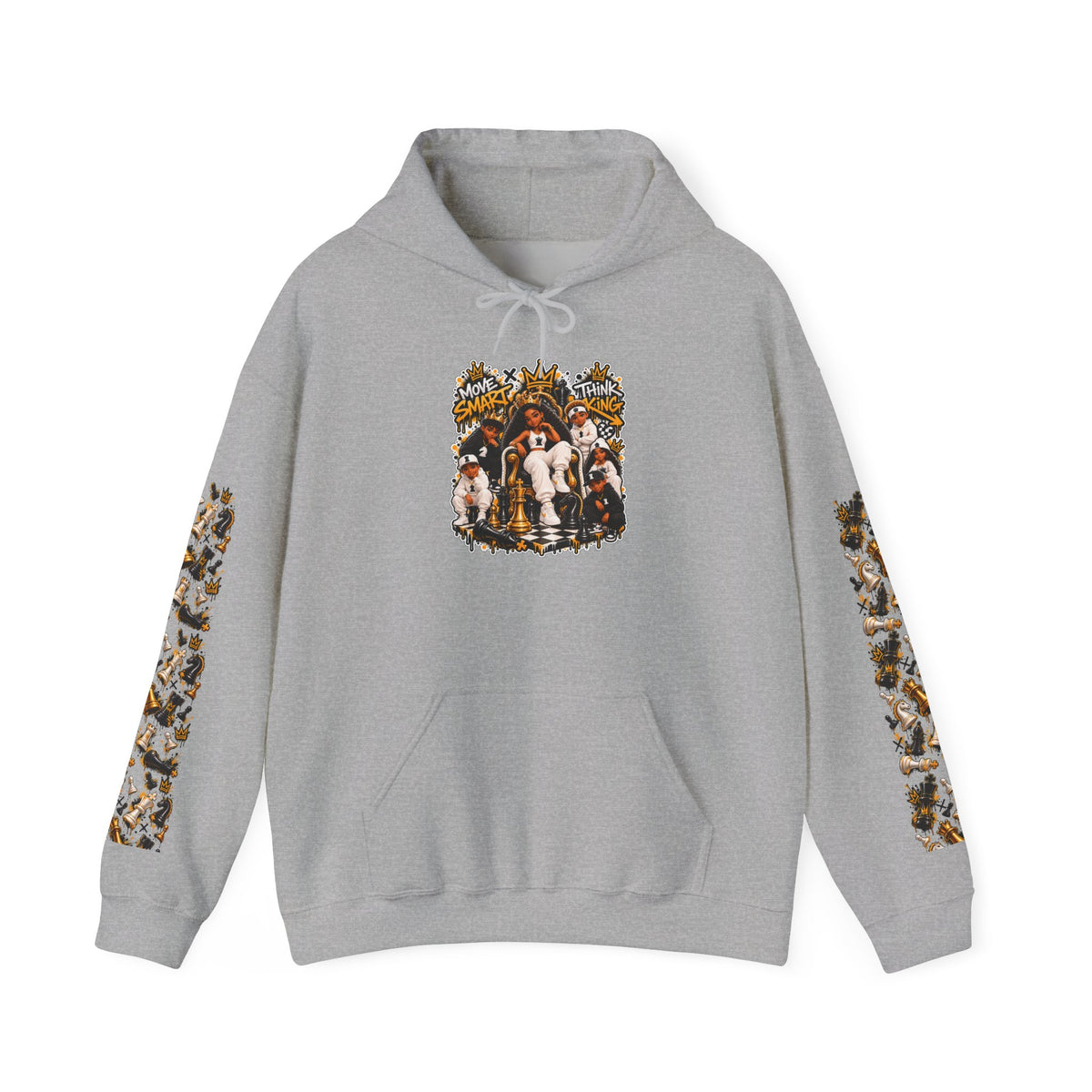 Chess Queen Unisex Heavy Blend™ Hooded Sweatshirt