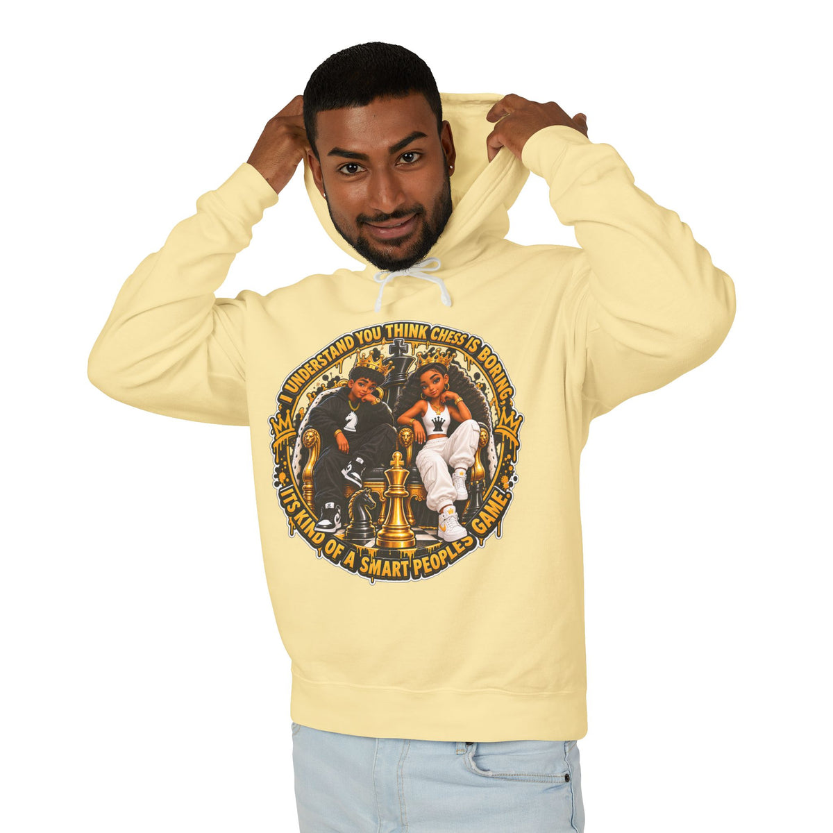 Chess Thinker Hooded Sweatshirt