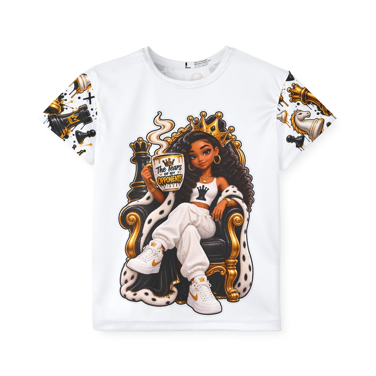 Kids Chess Queen Sports Jersey