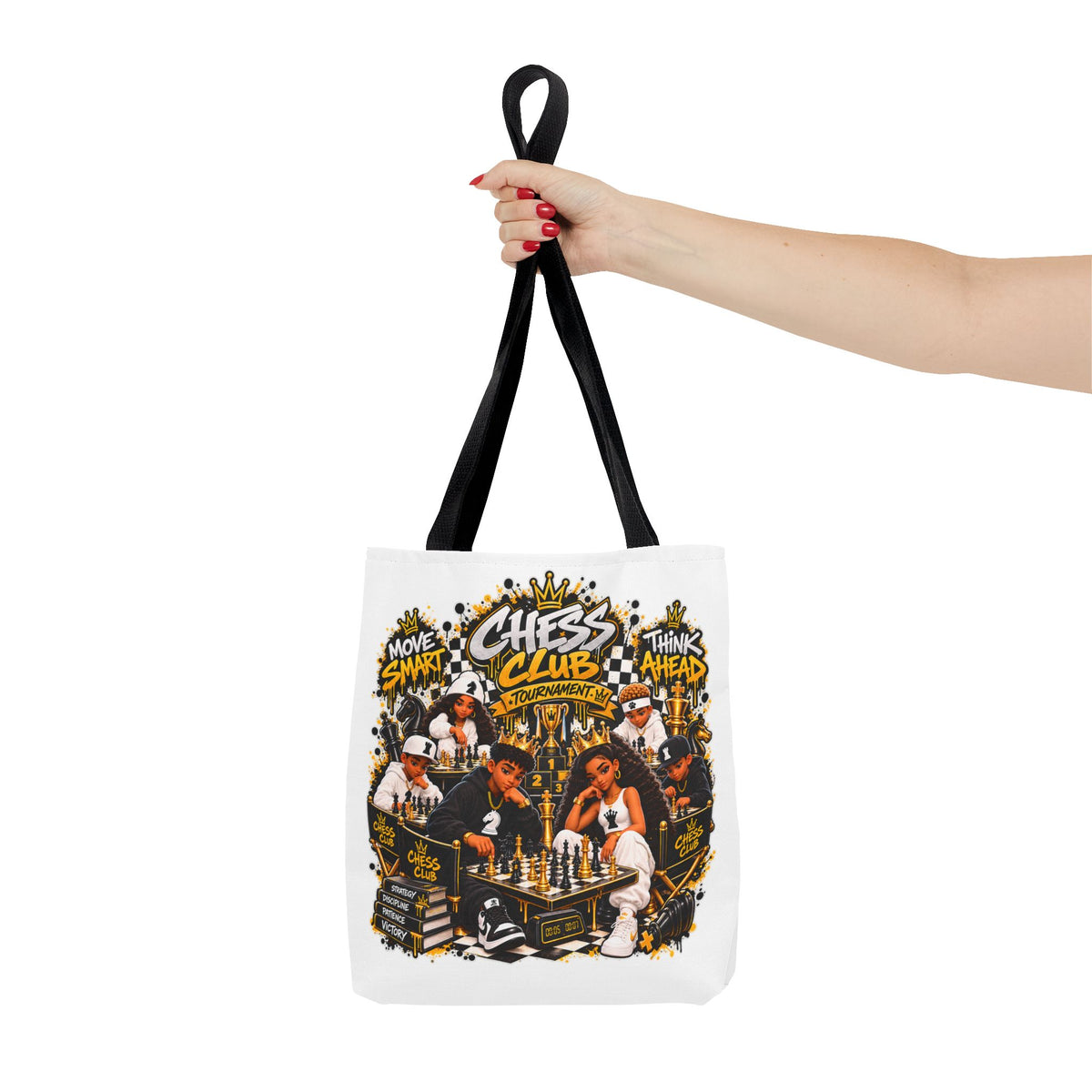 Chess Club Strategy Chess Pieces Tote Bag