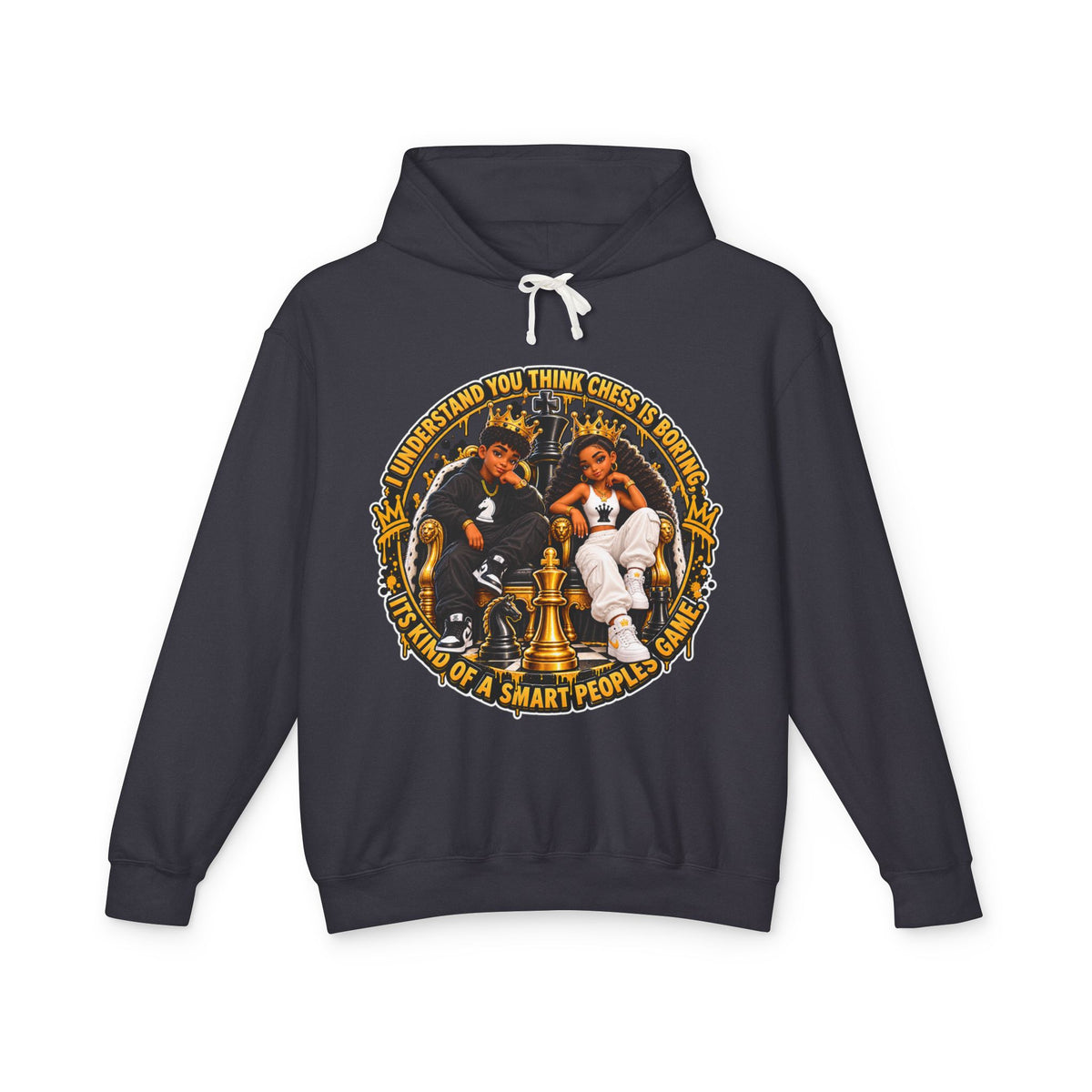 Chess Thinker Hooded Sweatshirt