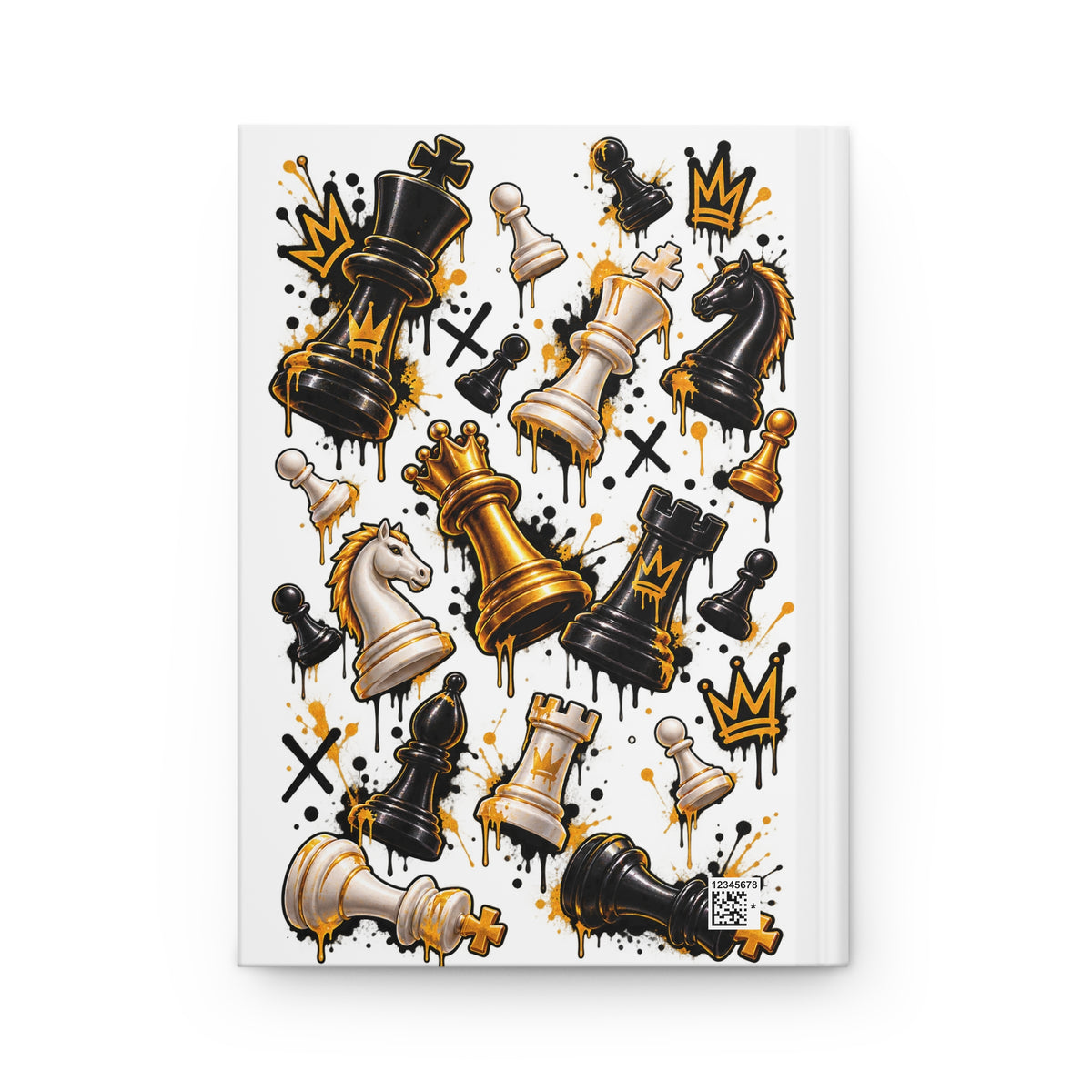 Chess Queen Hardcover Journal