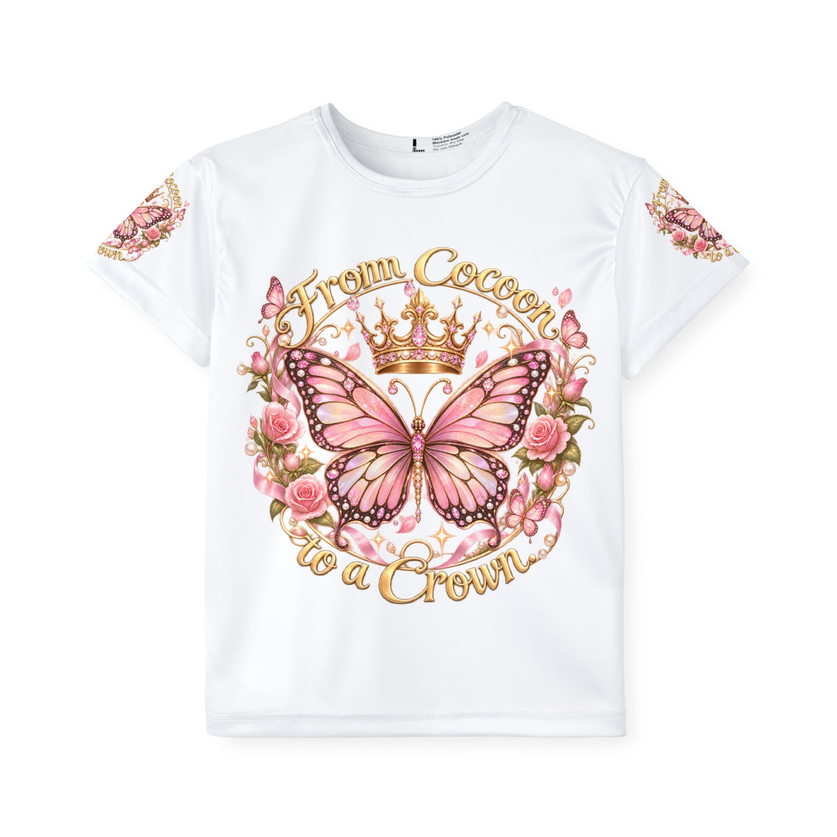 Kids Butterfly Princess Sports Jersey – From Cocoon to a Crown