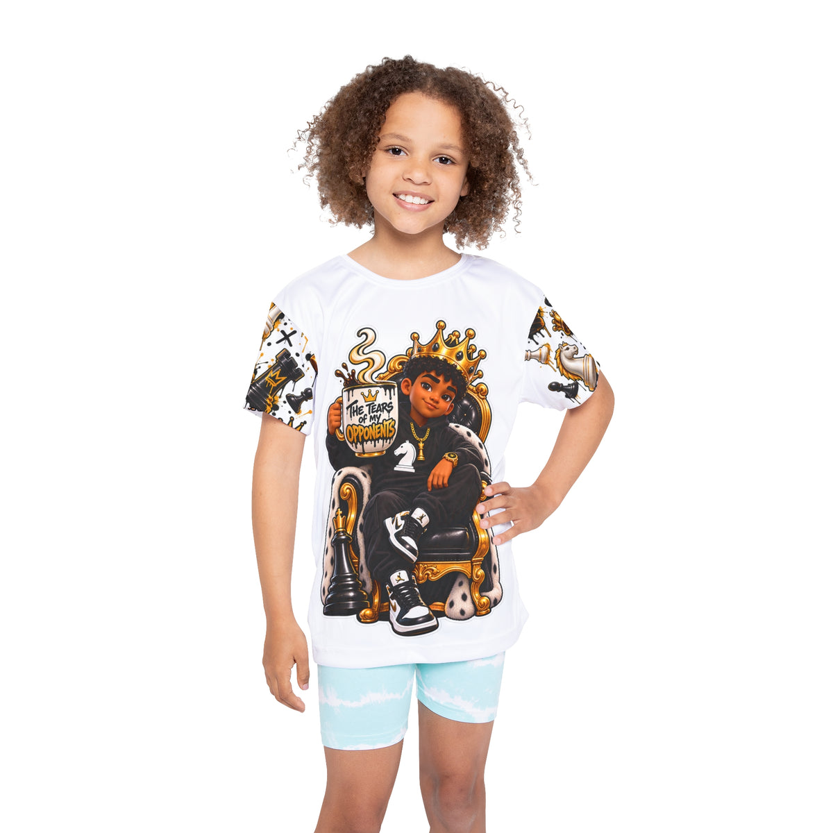 Kids Chess King Sports Jersey