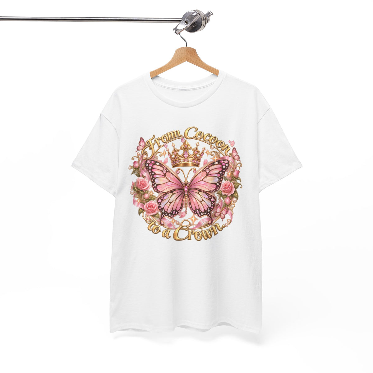 Butterfly “Dream Big, Wear a Crown” T-Shirt
