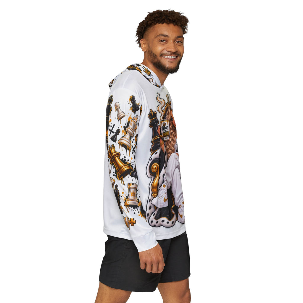 Chess Queen Hoodie – Regal Chess Lover Warmup Hoodie