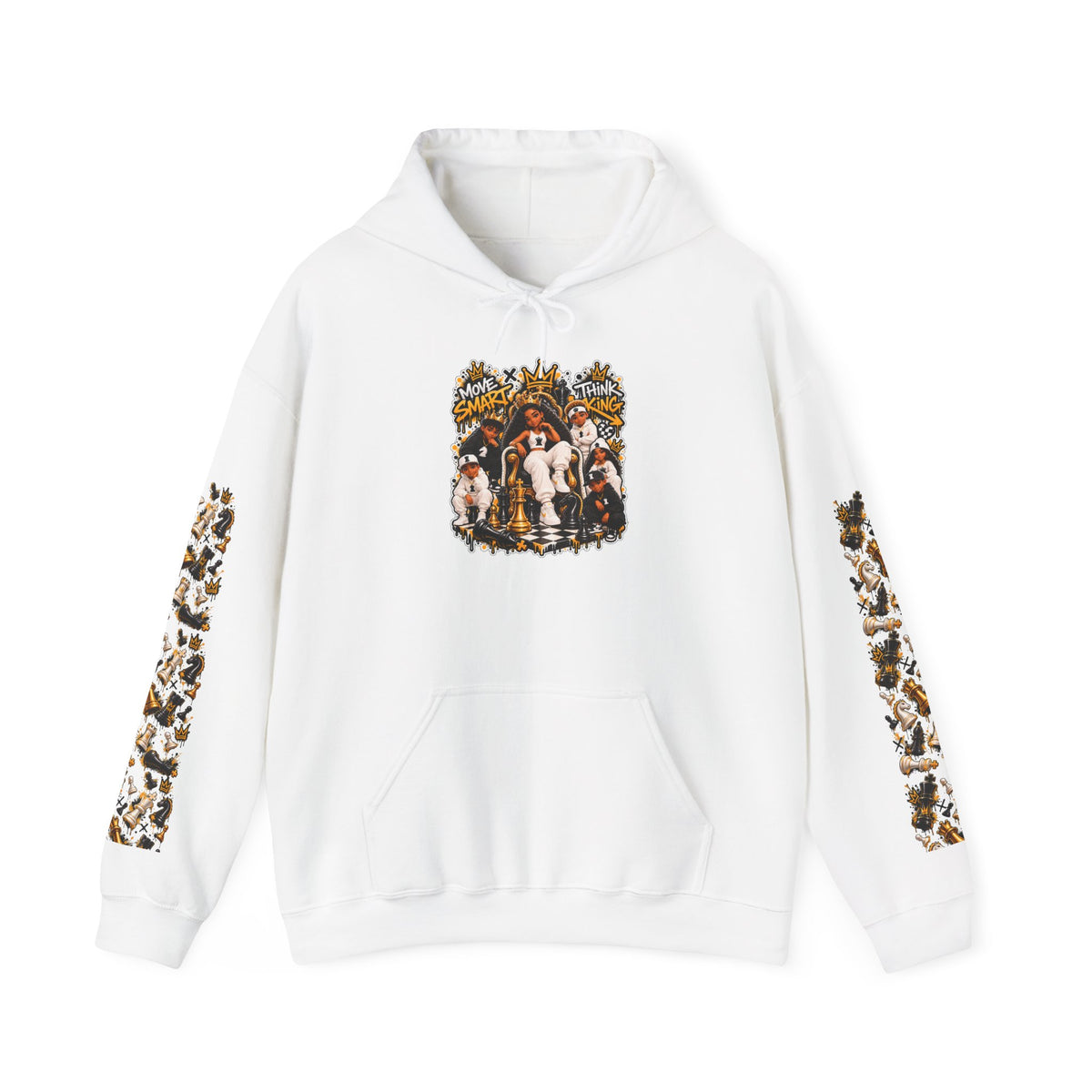 Chess Queen Unisex Heavy Blend™ Hooded Sweatshirt