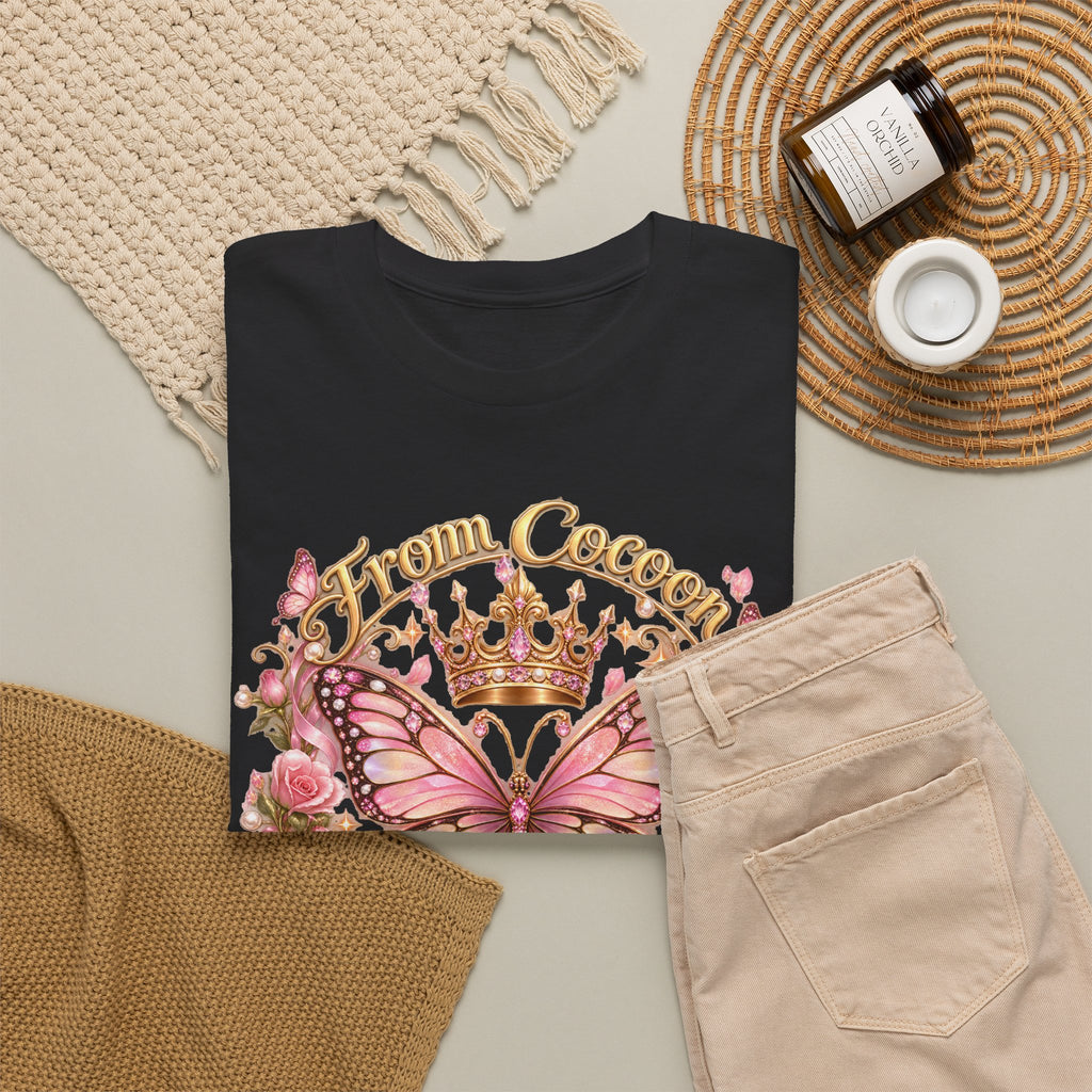 Butterfly “Dream Big, Wear a Crown” T-Shirt