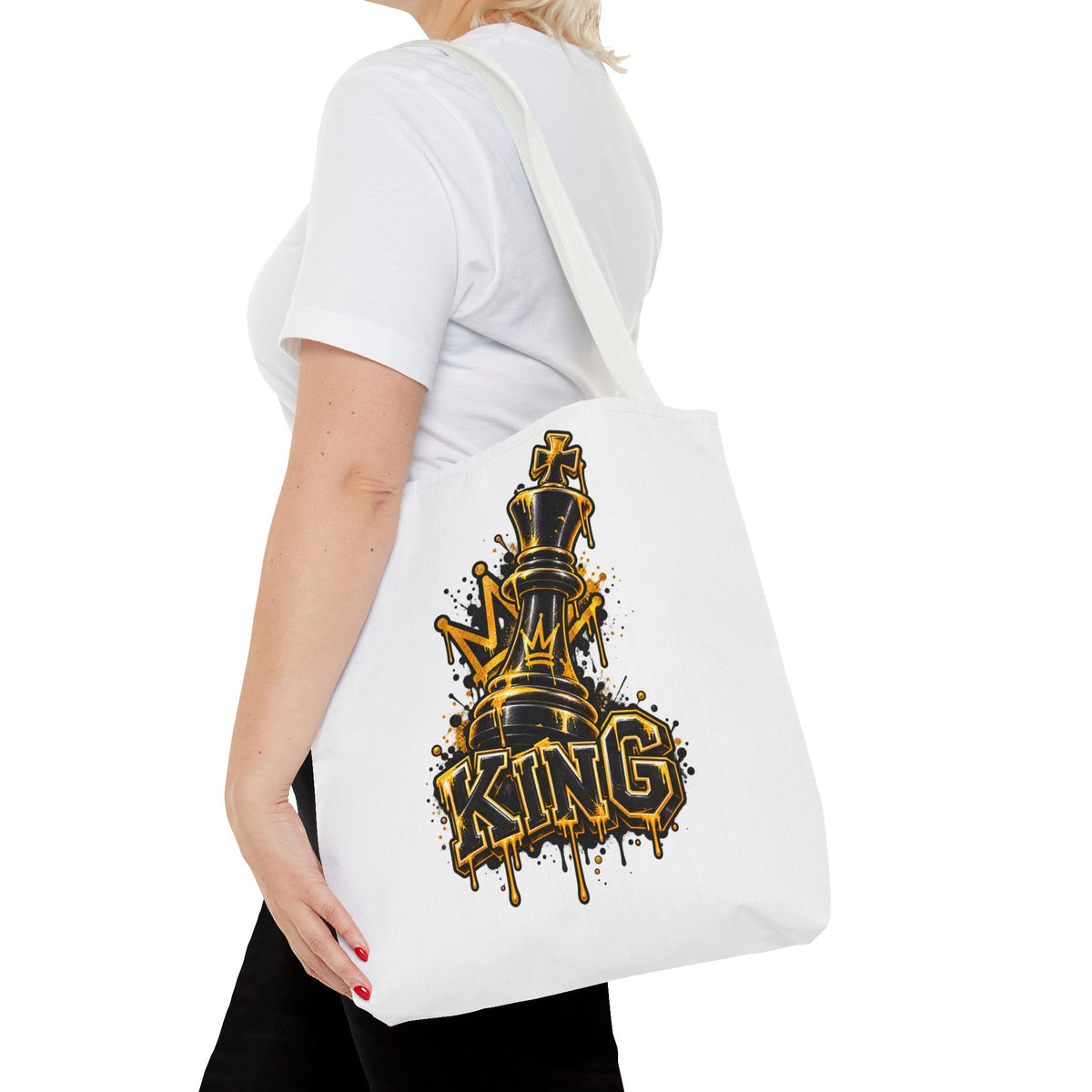 Chess King Chess Pieces Tote Bag