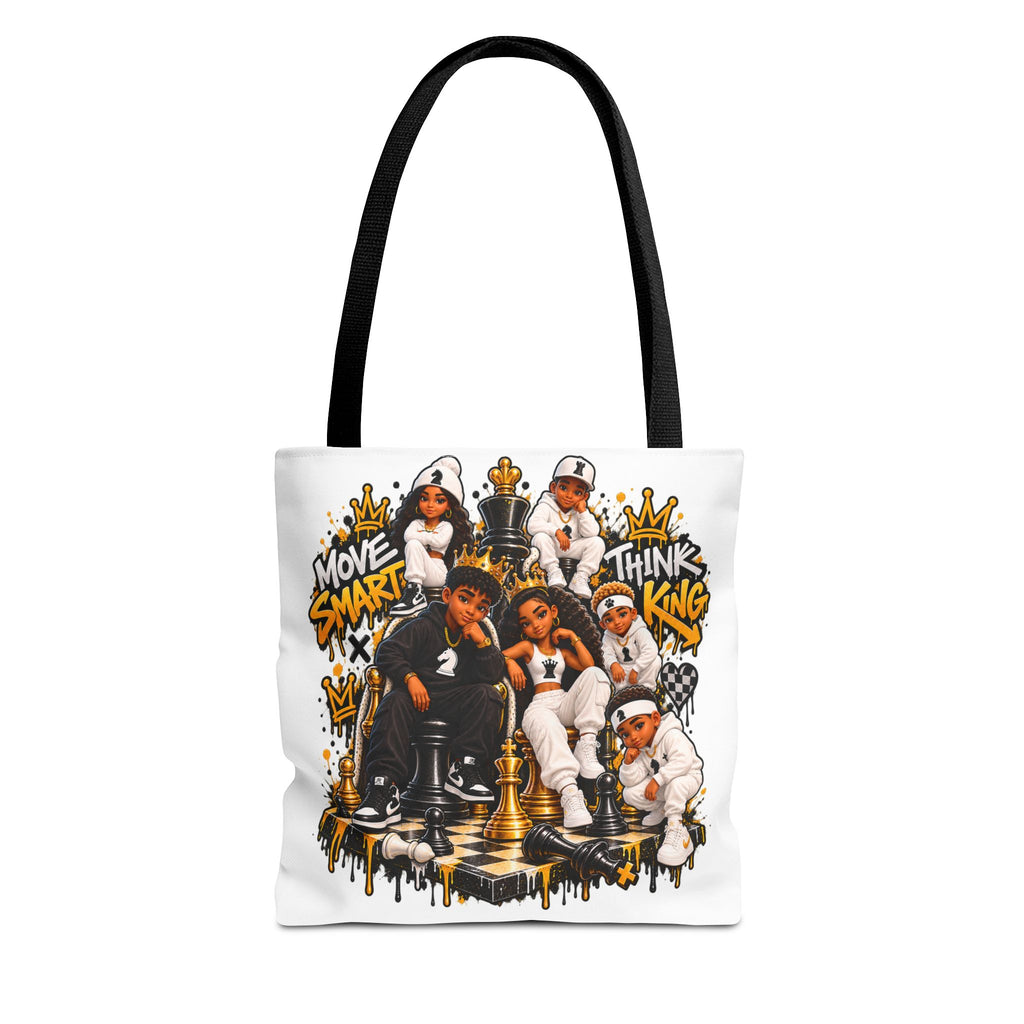 Think Like a King Chess Strategy Tote Bag