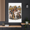Move Smart Think King Hip Hop Canvas Wall Art