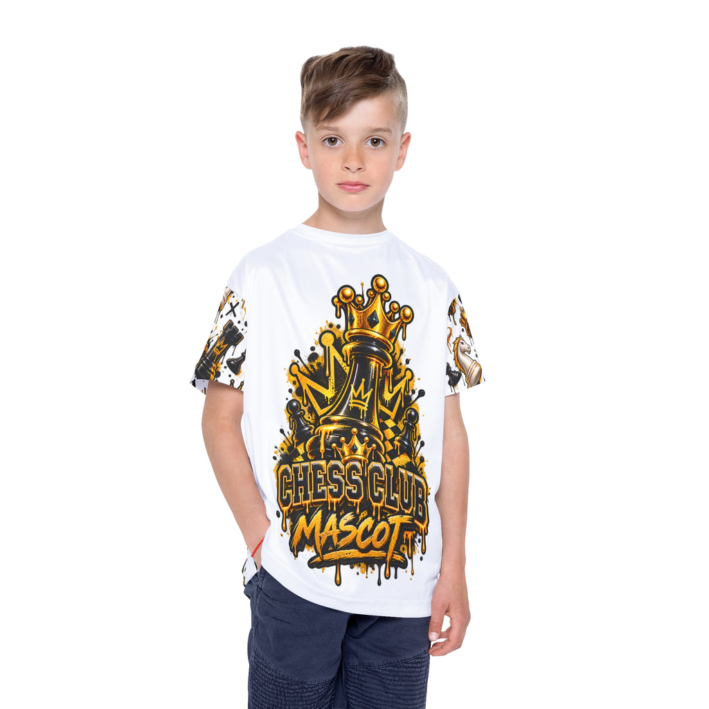 Kids Chess Club Mascot Sports Jersey
