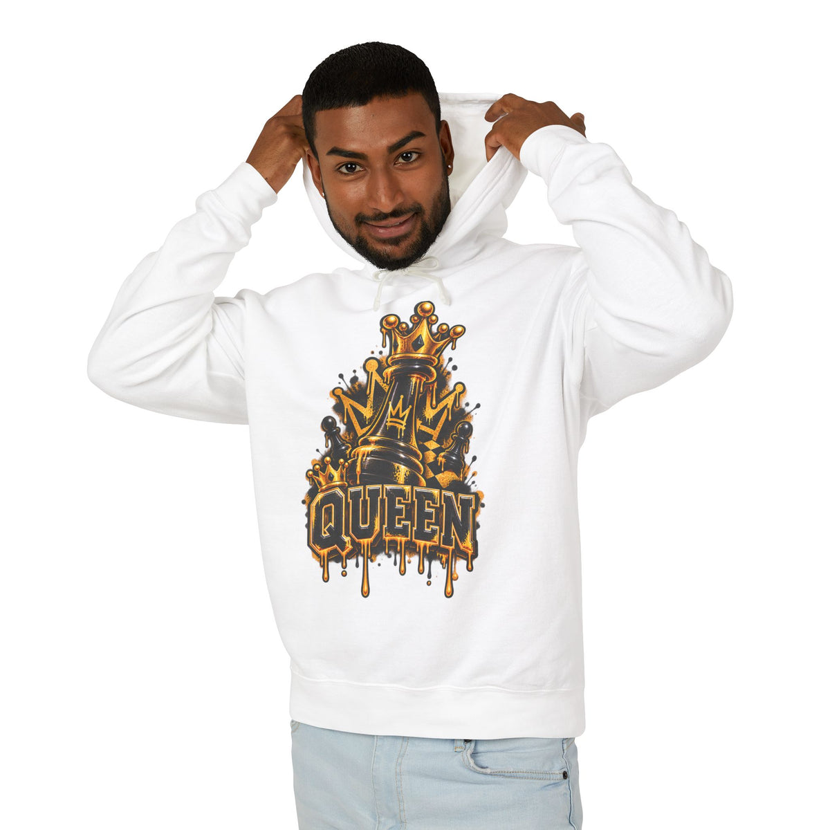 Queen Crown Graphic Hoodie