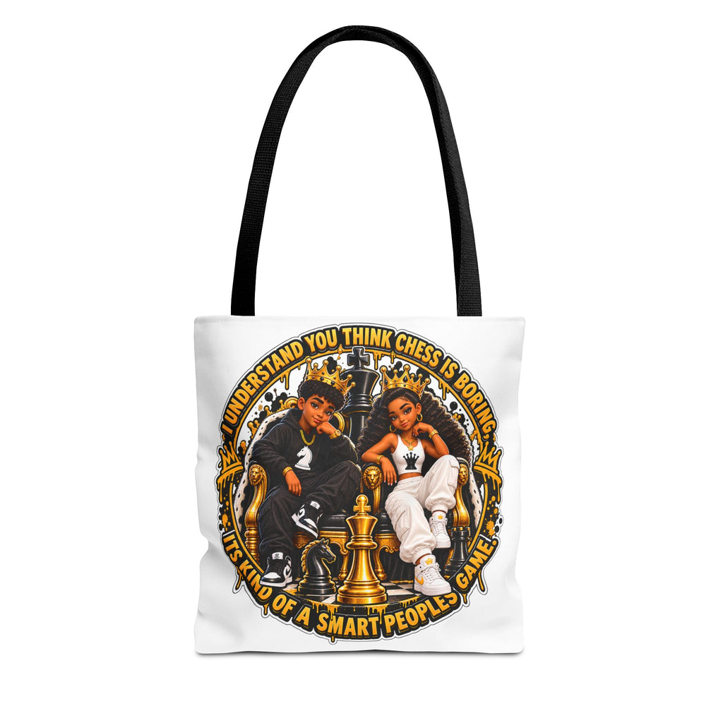 Chess Strategy Quote Chess Piece Tote Bag