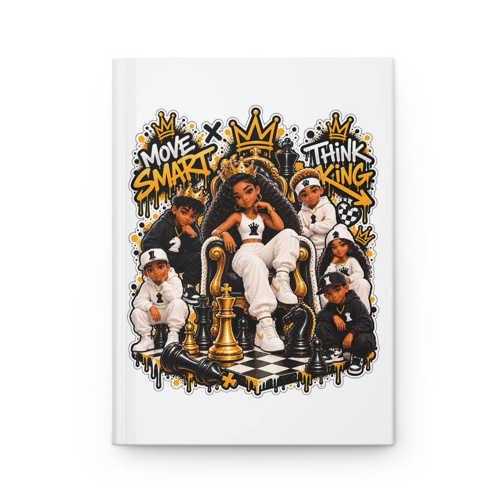Chess Strategy Lined Hardcover Journal
