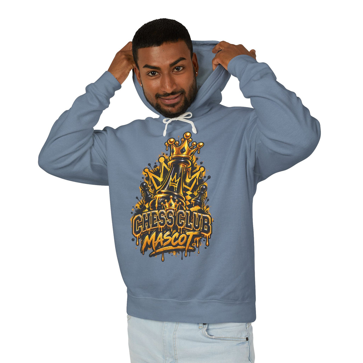 Chess Club Mascot Hooded Sweatshirt