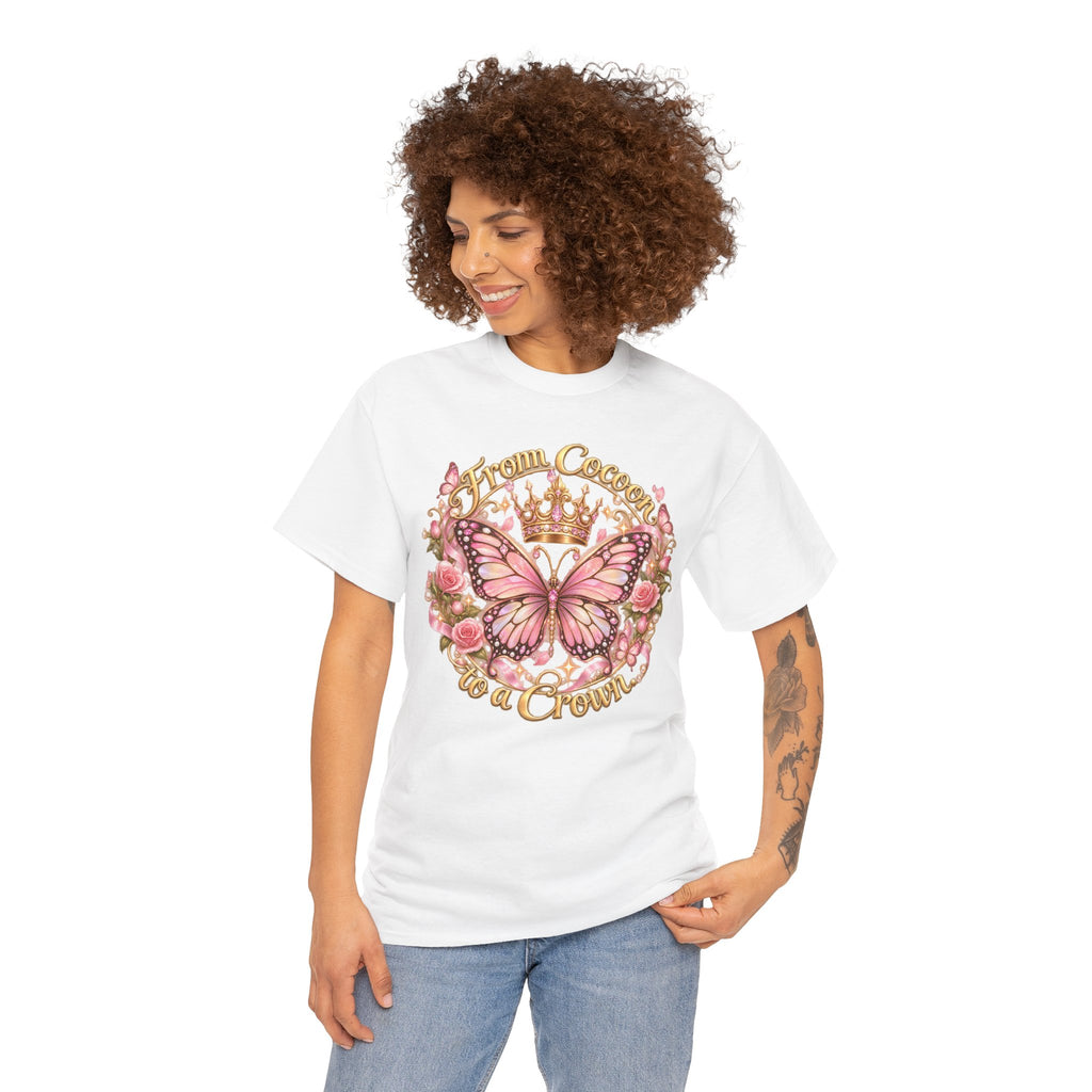 Butterfly “Dream Big, Wear a Crown” T-Shirt